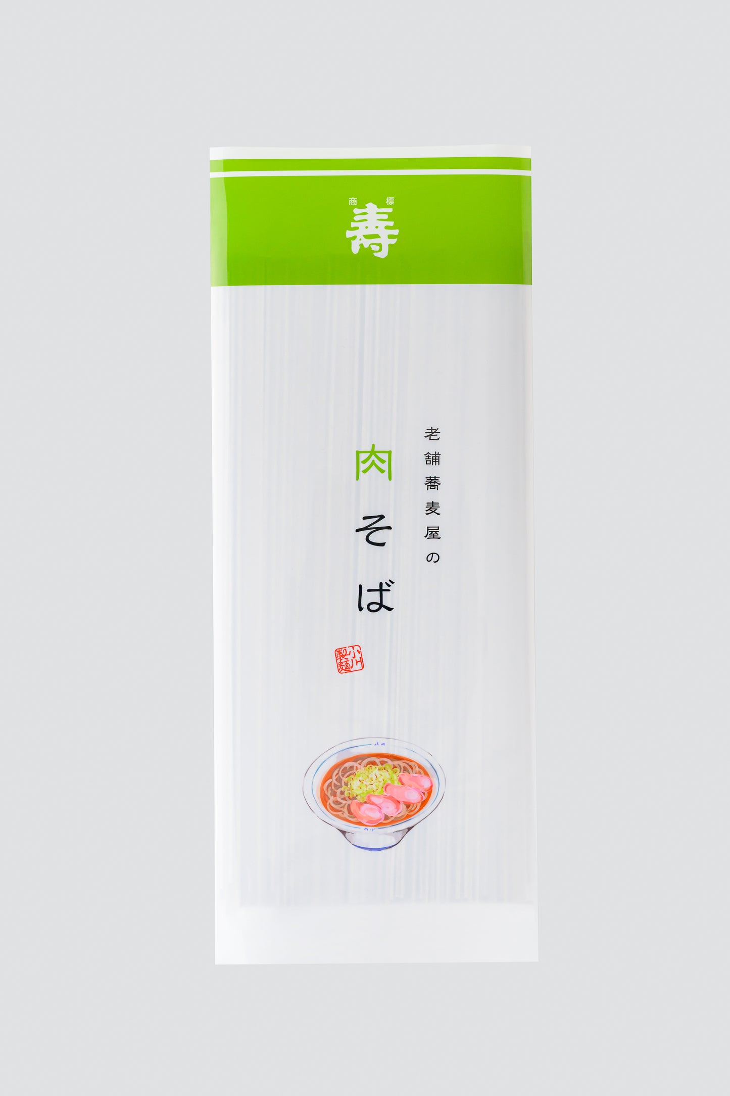 老舗蕎麦屋の肉そば(麺は日本そばになります)