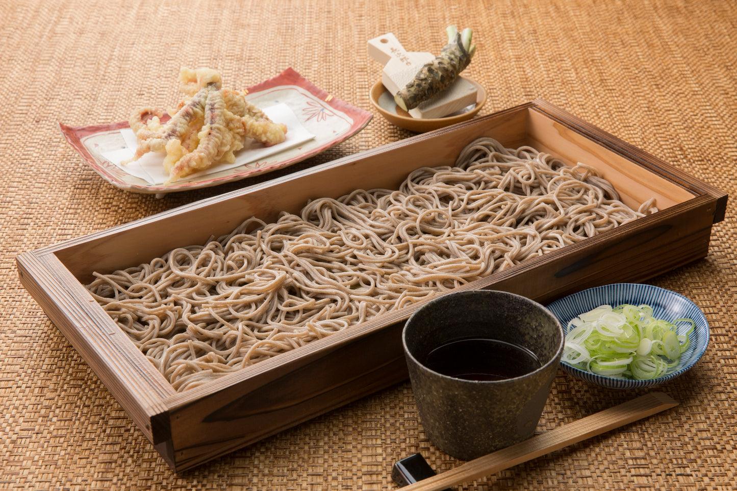 鉄砲巻味のそば