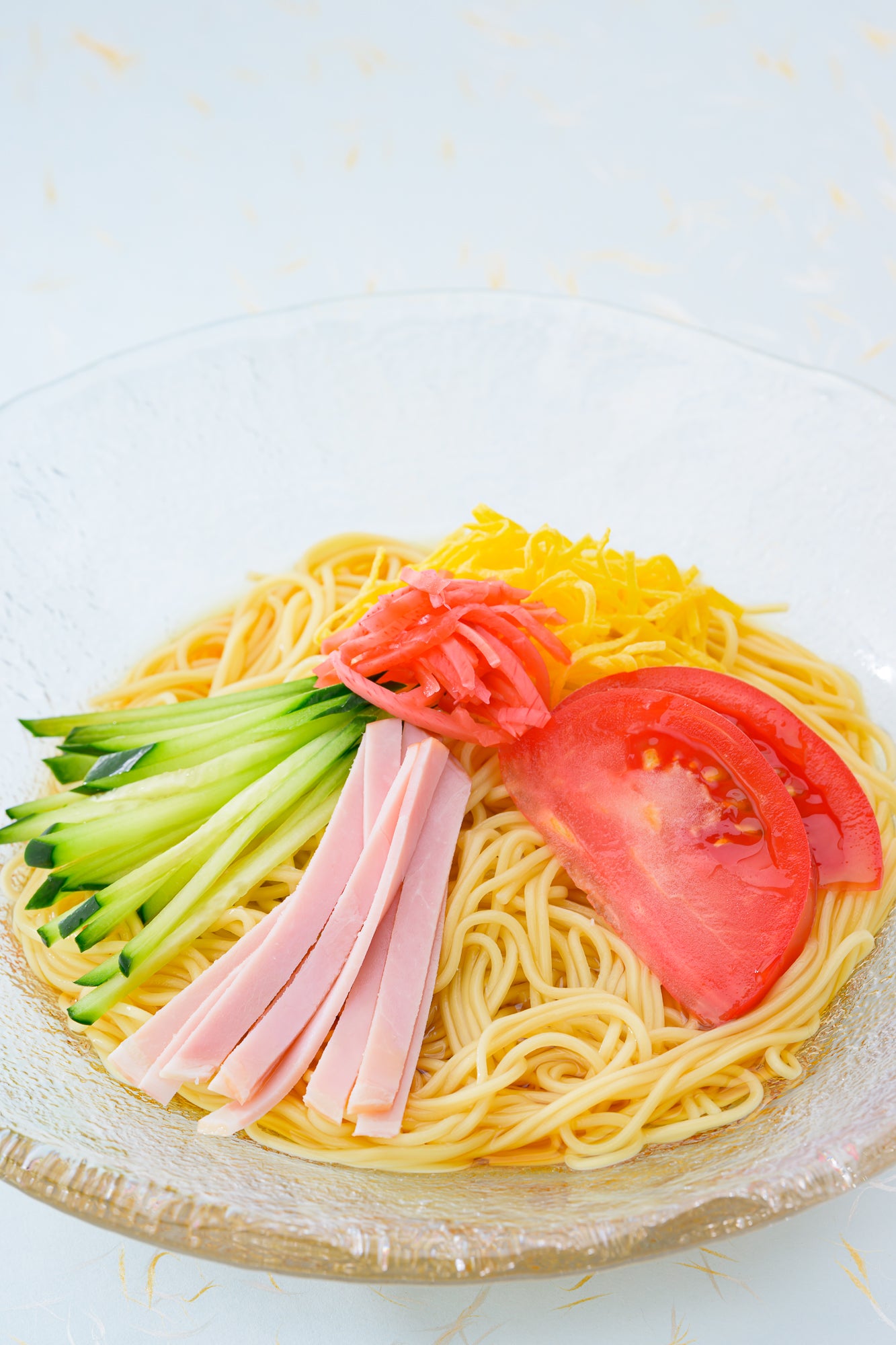 山形老舗蕎麦屋の冷やし中華
