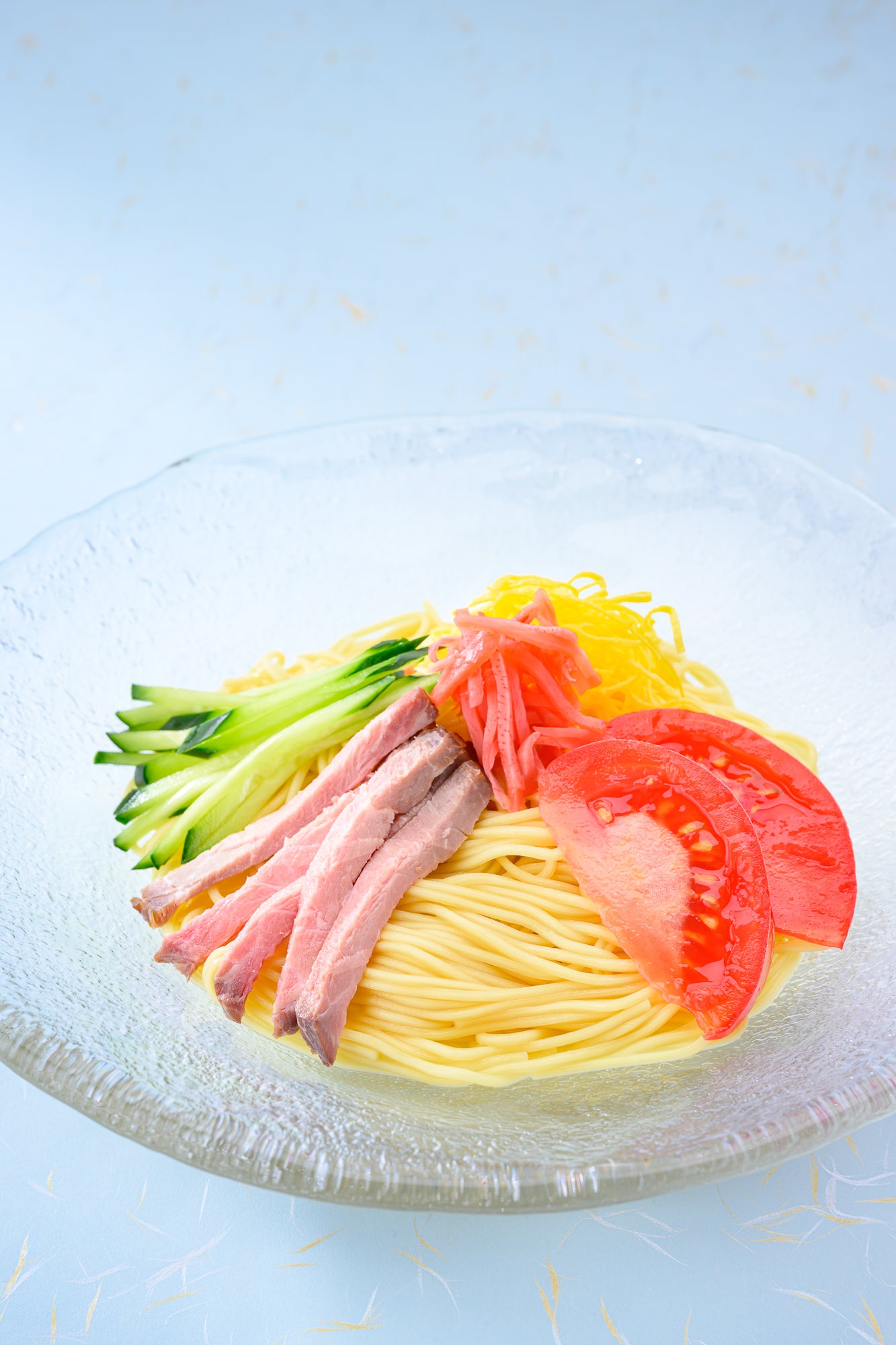 山形老舗蕎麦屋の冷やし中華