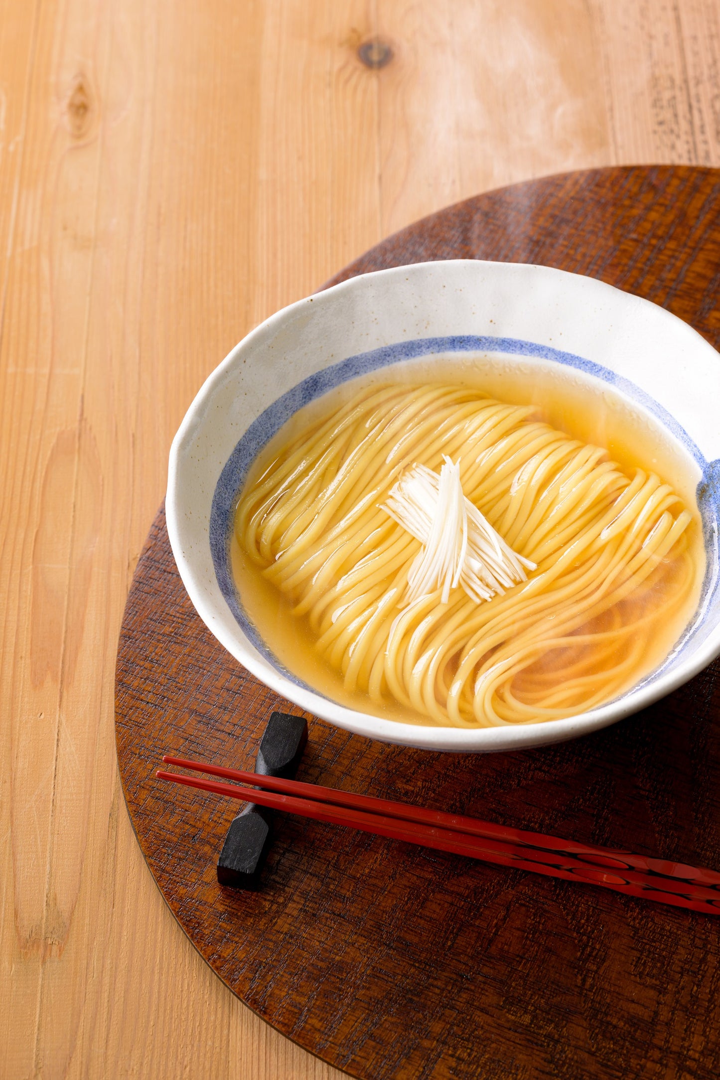 山形老舗蕎麦屋の塩中華