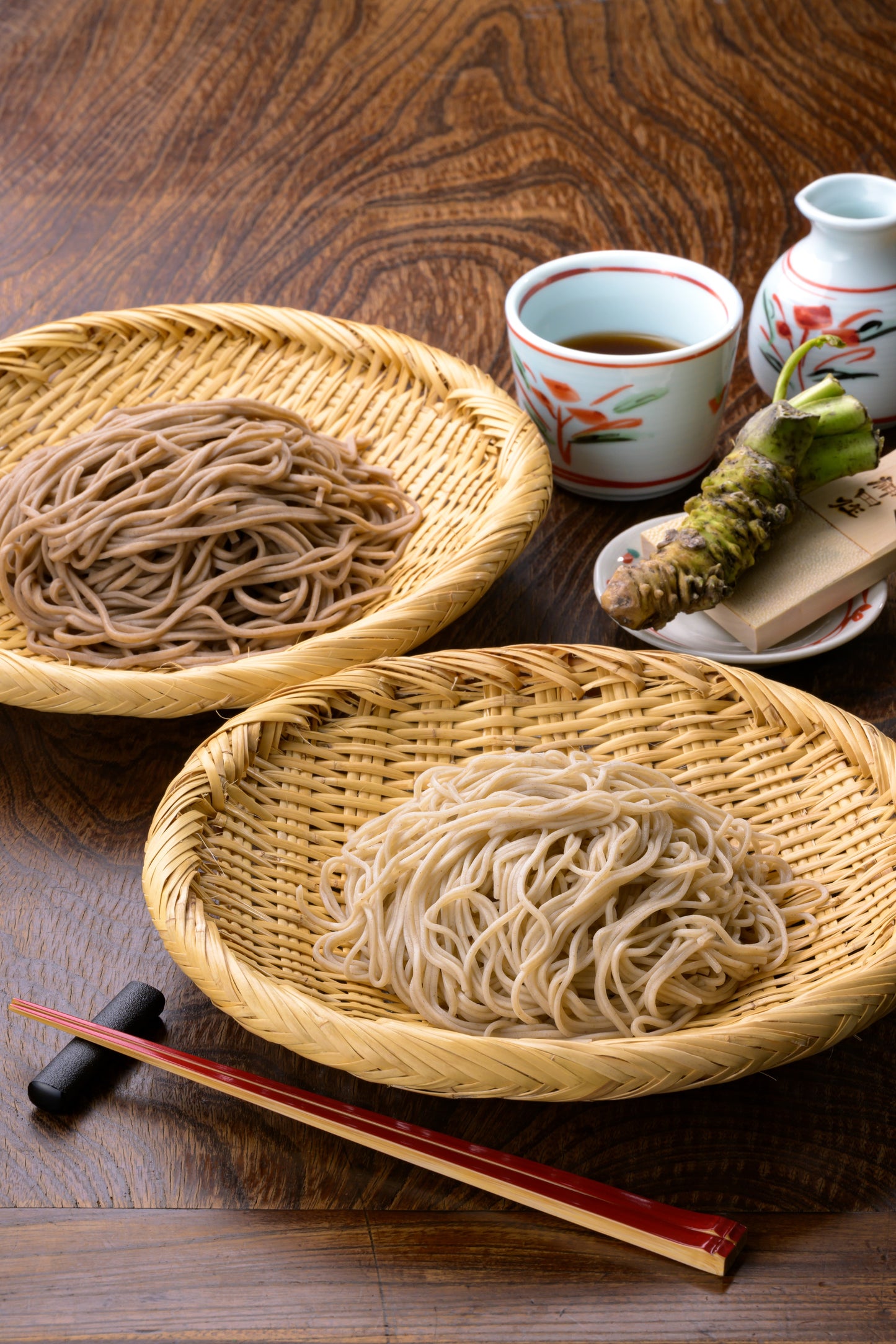 春そば2種食べ比べセット（新聞広告限定　2セット以上で送料当社負担。1セットの場合、送料385円）