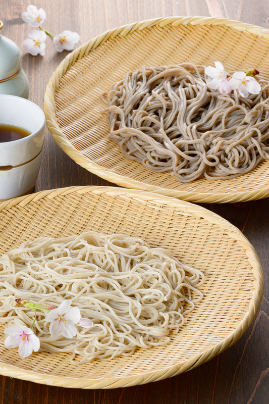 春そば2種食べ比べセット（新聞広告限定　2セット以上で送料当社負担。1セットの場合、送料385円）