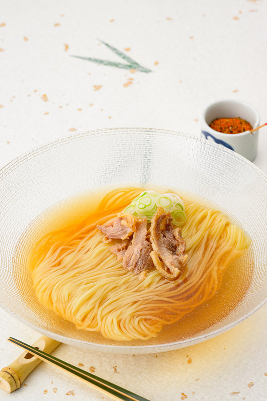 老舗蕎麦屋の肉中華