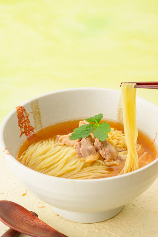 山形 老舗蕎麦屋の鳥中華